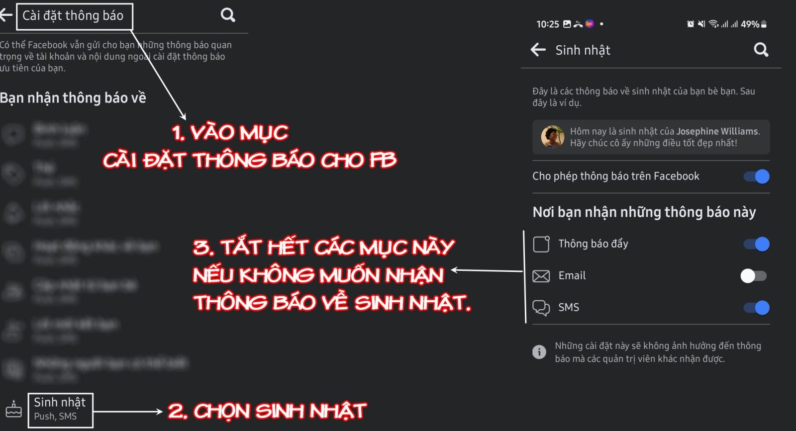 ẩn ngày sinh trên facebook 6