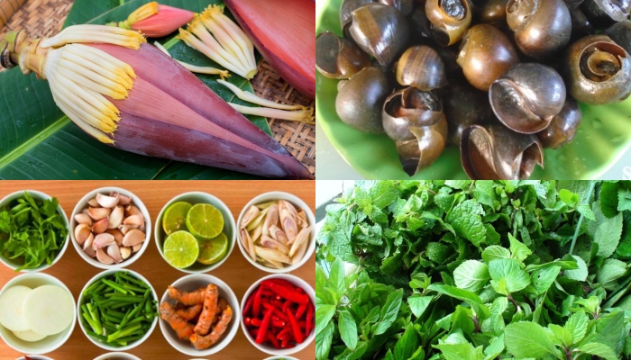 hoa chuối xào ốc - ảnh 1