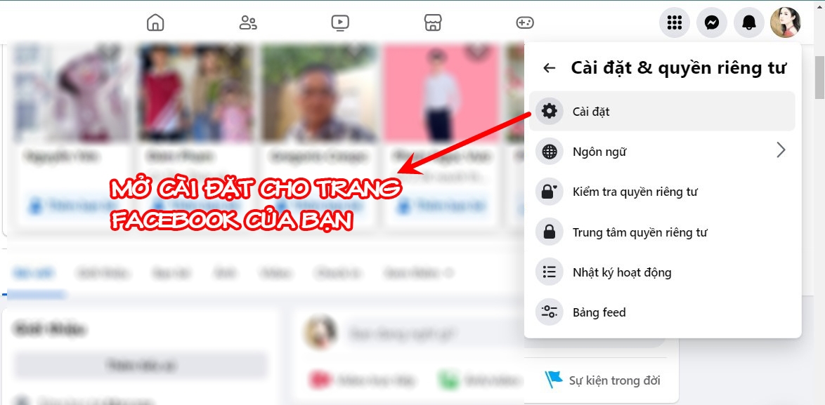 cách hiện reels trên trang cá nhân facebook 6