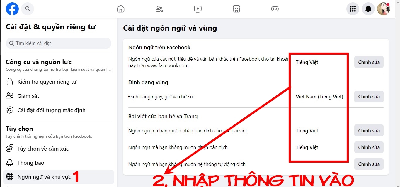 cách hiện reels trên trang cá nhân facebook 7