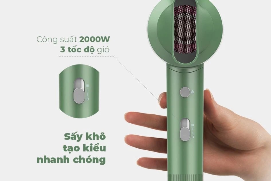 TOP máy sấy tóc dưới 1 triệu tốt nhất 2024 - 7