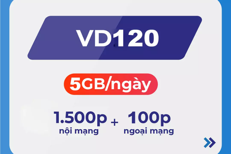 Hướng dẫn đăng ký gói cước VD120 đầy hấp dẫn của Vinaphone lên tới150GB mạng - hình 2