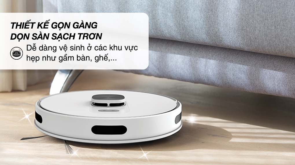 Thiết kế đơn giản, trang nhã của robot hút bụi Hitachi