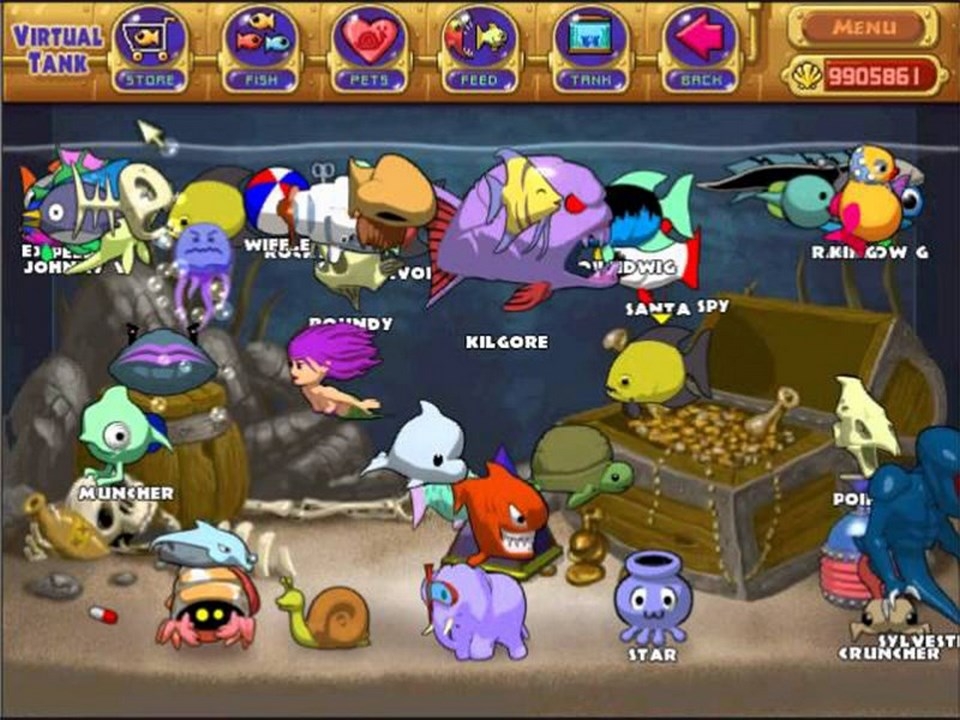 Hướng dẫn chi tiết cách chơi game Insaniquarium Deluxe cho các tân binh