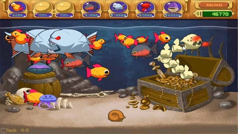 Insaniquarium Deluxe, trò chơi thú vị với nhiều ưu điểm