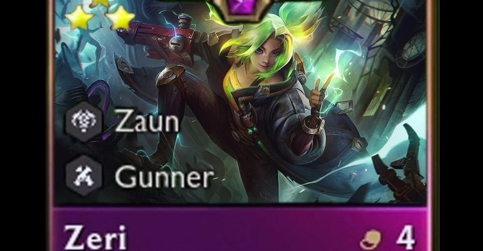 Zeri là tướng Bắn Tỉa 4 vàng chủ lực nên săn đón