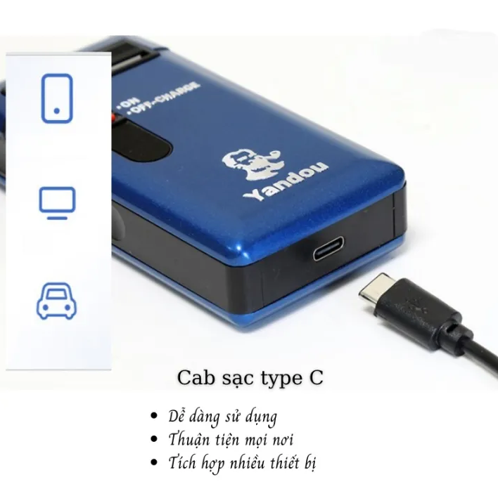 máy cạo râu Yandou 3