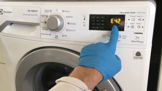 cách reset máy giặt Electrolux 2