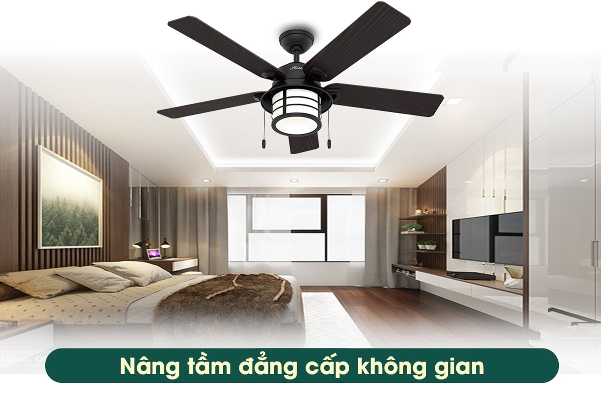 bật quạt trần 6