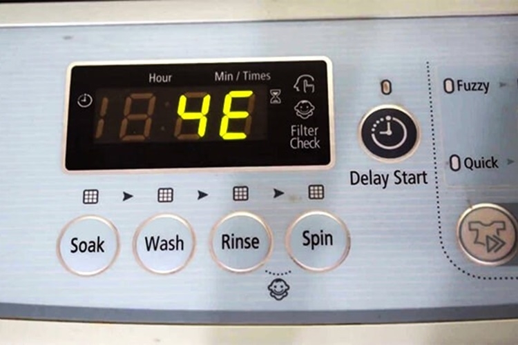 Nguyên nhân và chi tiết cách khắc phục lỗi 4E máy giặt Samsung tại nhà nhanh chóng - Hình 2