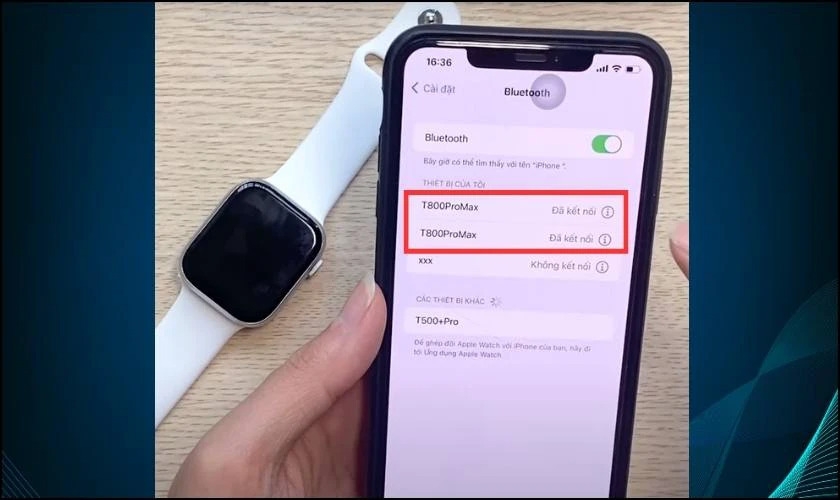 Kết nối đồng hồ với điện thoại