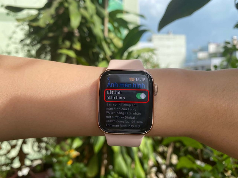 chụp màn hình Apple Watch - hình 2