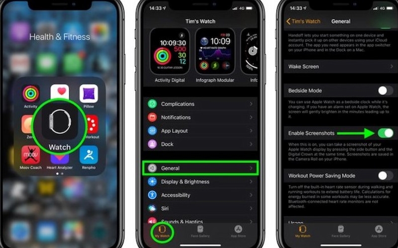 chụp màn hình Apple Watch - hình 3
