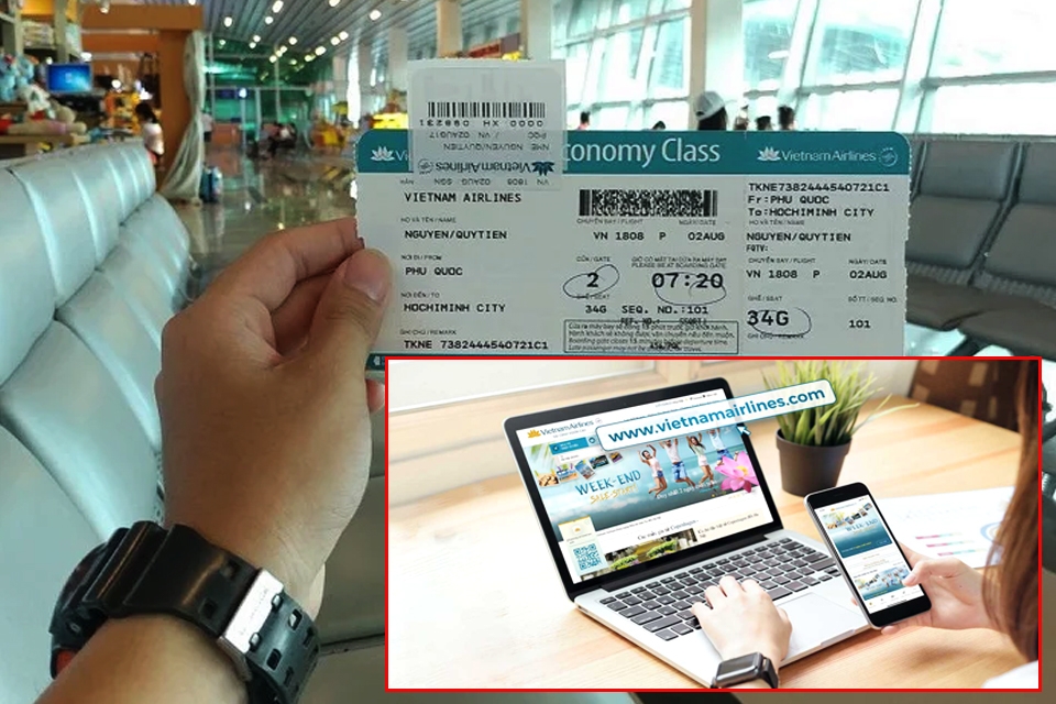 Đặt vé máy bay Vietnam Airlines online mang đến nhiều tiện ích
