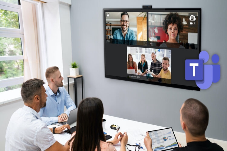 Tạo cuộc họp trực tuyến kết nối nhiều người là ưu điểm vượt trội của MS Teams