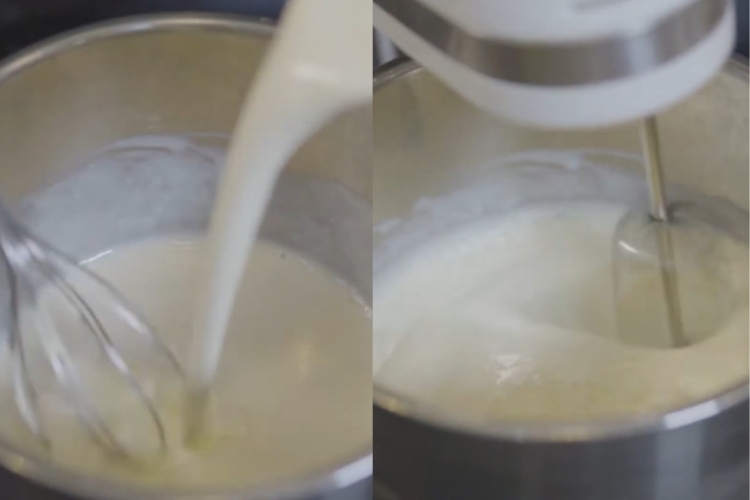 Làm kem cheese