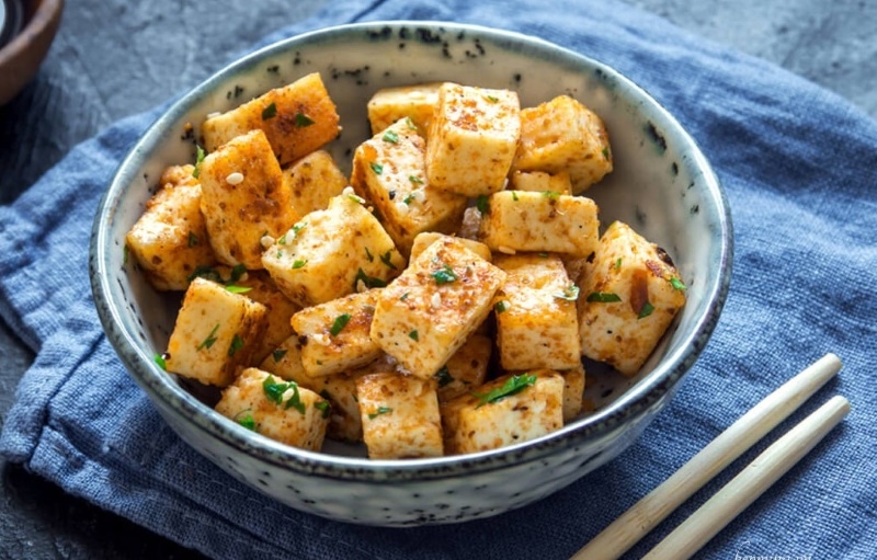 Cách làm đậu tẩm hành hình 5