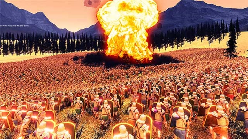 Đồ họa cấp tuyệt vời ở phiên bản mới của Ultimate Epic Battle Simulator
