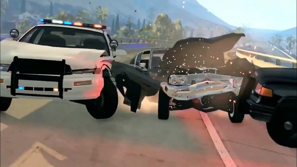 Đồ họa sắc nét của BeamNg Drive