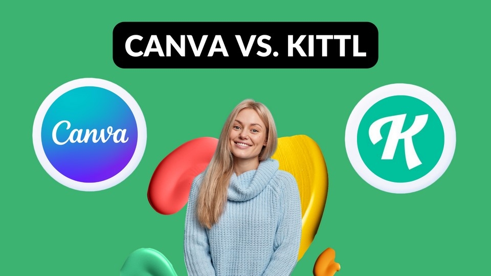 Đánh giá sự khác biệt cơ bản giữa Kittl và Canva