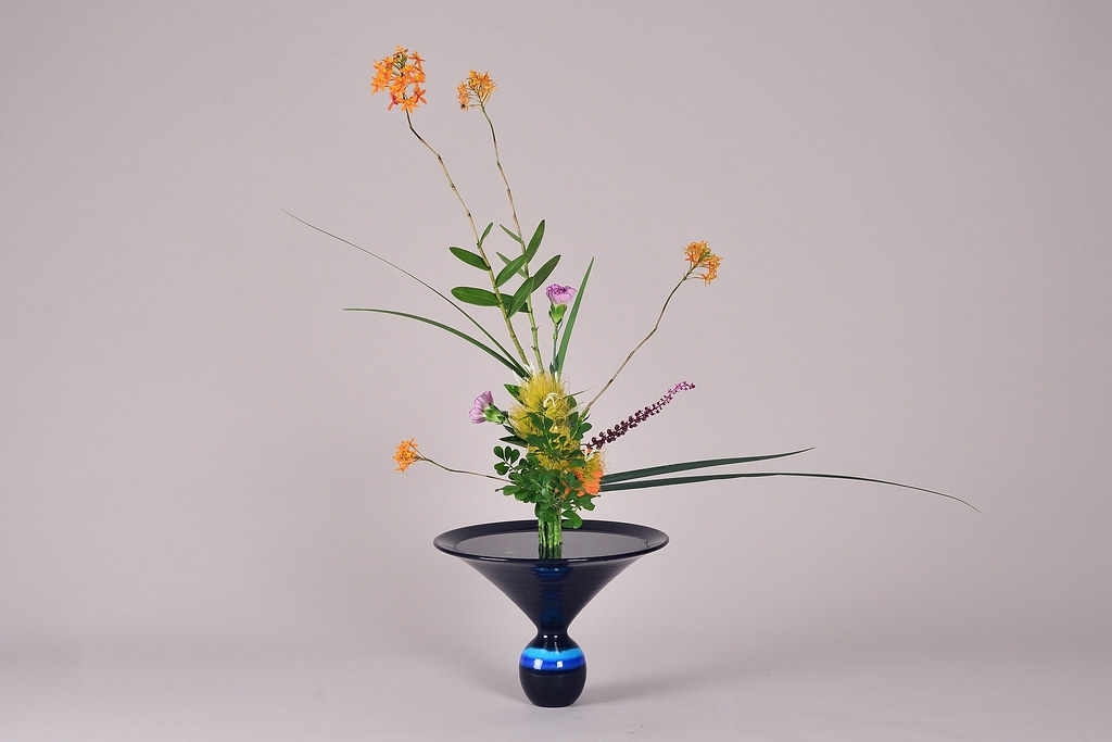 Các mẫu cắm hoa dựa theo trường phái Ikebana
