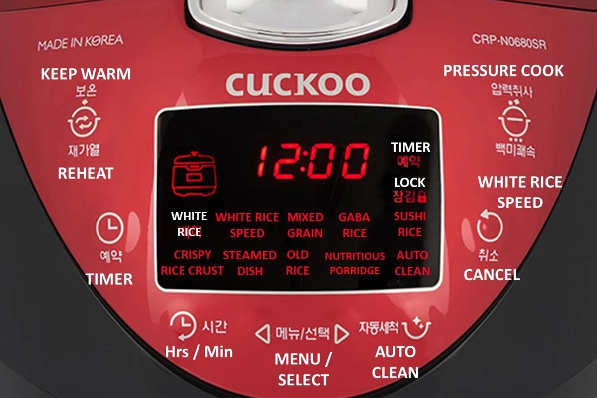 nồi cơm điện Cuckoo bị xì hơi - hình 1
