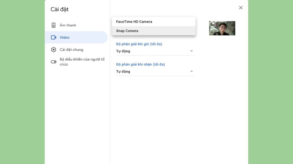 Bước 5: Kết nối ứng dụng với Google Meet