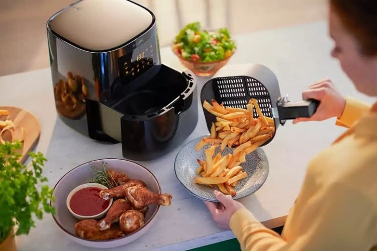 Làm nóng điện trở trong nồi chiên không dầu