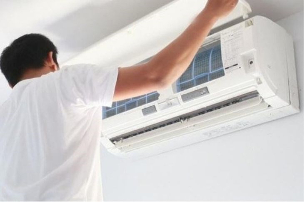 Cách tháo mặt nạ máy lạnh Panasonic - hình 3