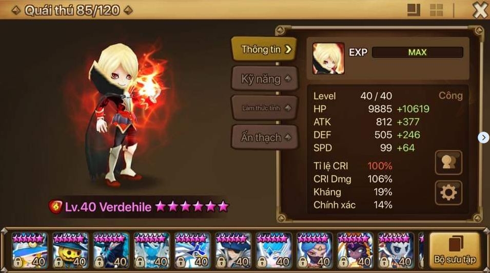 Summoners War Chronicles Tier List 7