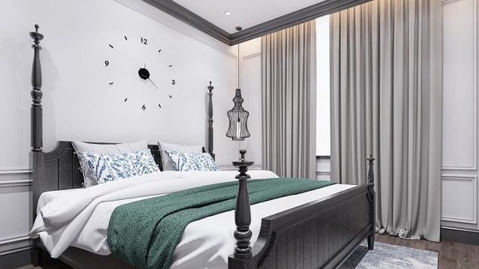 Kéo rèm cửa sổ vào buổi trưa và chiều