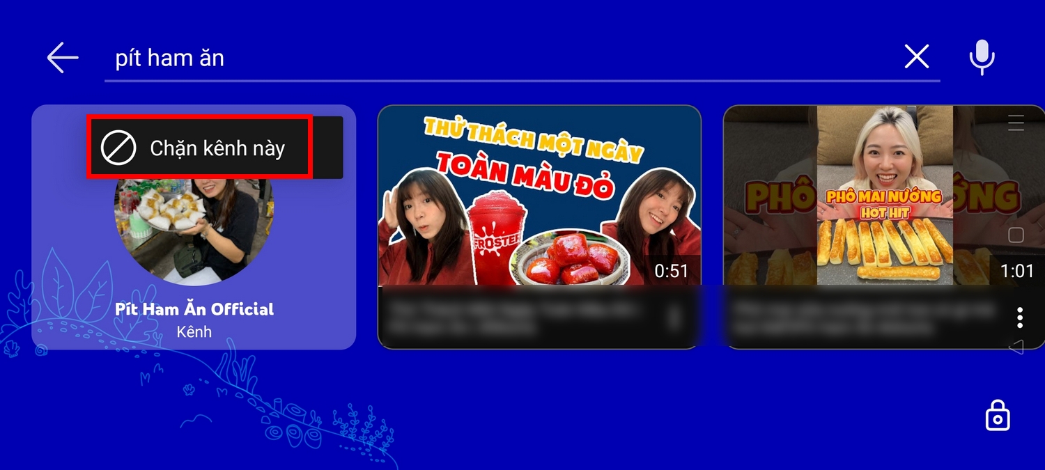 cách chặn kênh youtube không cho trẻ em xem 11