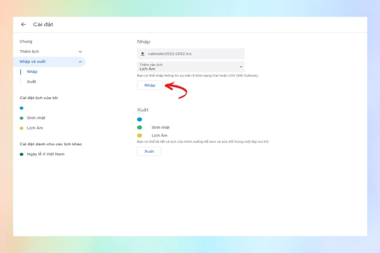 Bật mí cách thêm lịch âm vào Google Calendar cực đơn giản, ai cũng nên biết - Hình 5
