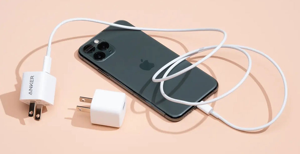 Sạc iPhone mới mua - Ảnh 01