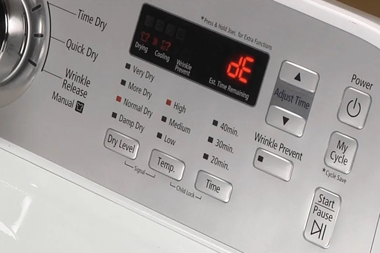 Máy giặt Samsung báo lỗi dE có nghiêm trọng không? Nguyên nhân và cách xử lý - Hình 2
