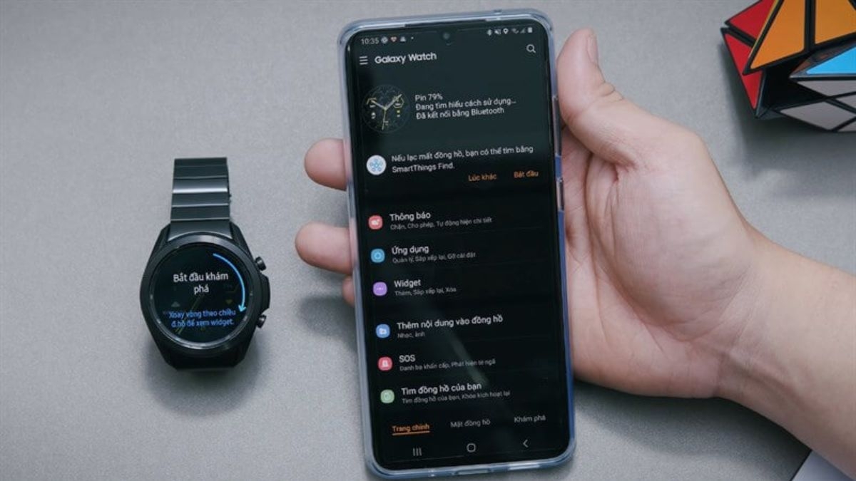 kết nối đồng hồ thông minh với điện thoại android 10