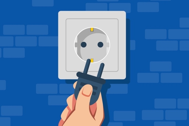 Ngắt nguồn điện để đảm bảo an toàn