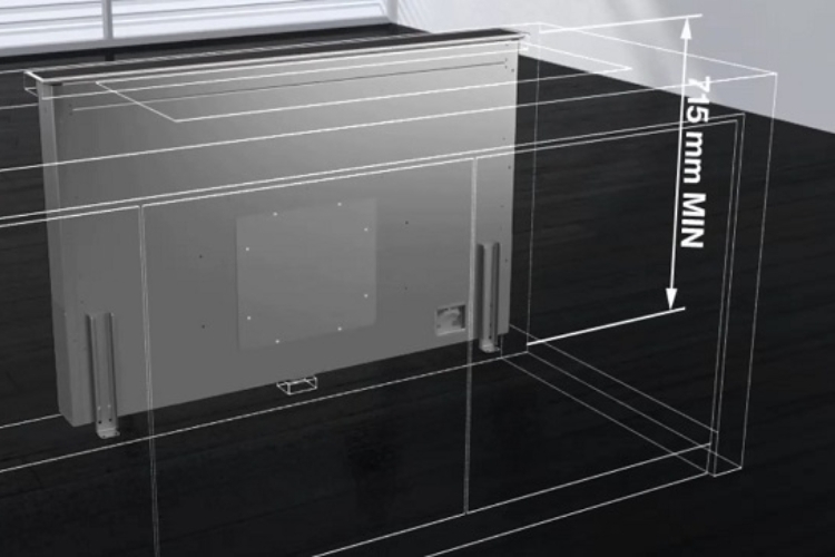 Lắp máy hút mùi âm bàn