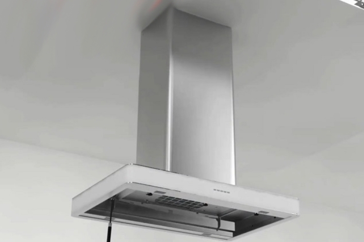 Lắp máy hút mùi đảo