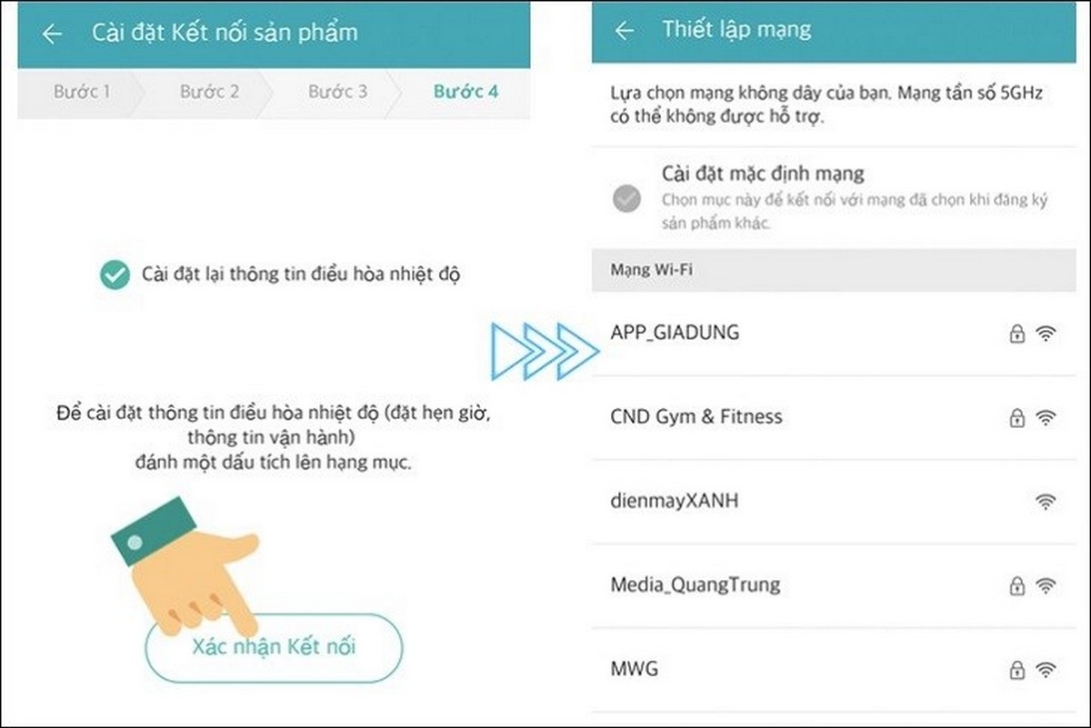 cách kết nối máy lạnh LG với điện thoại - hình 7