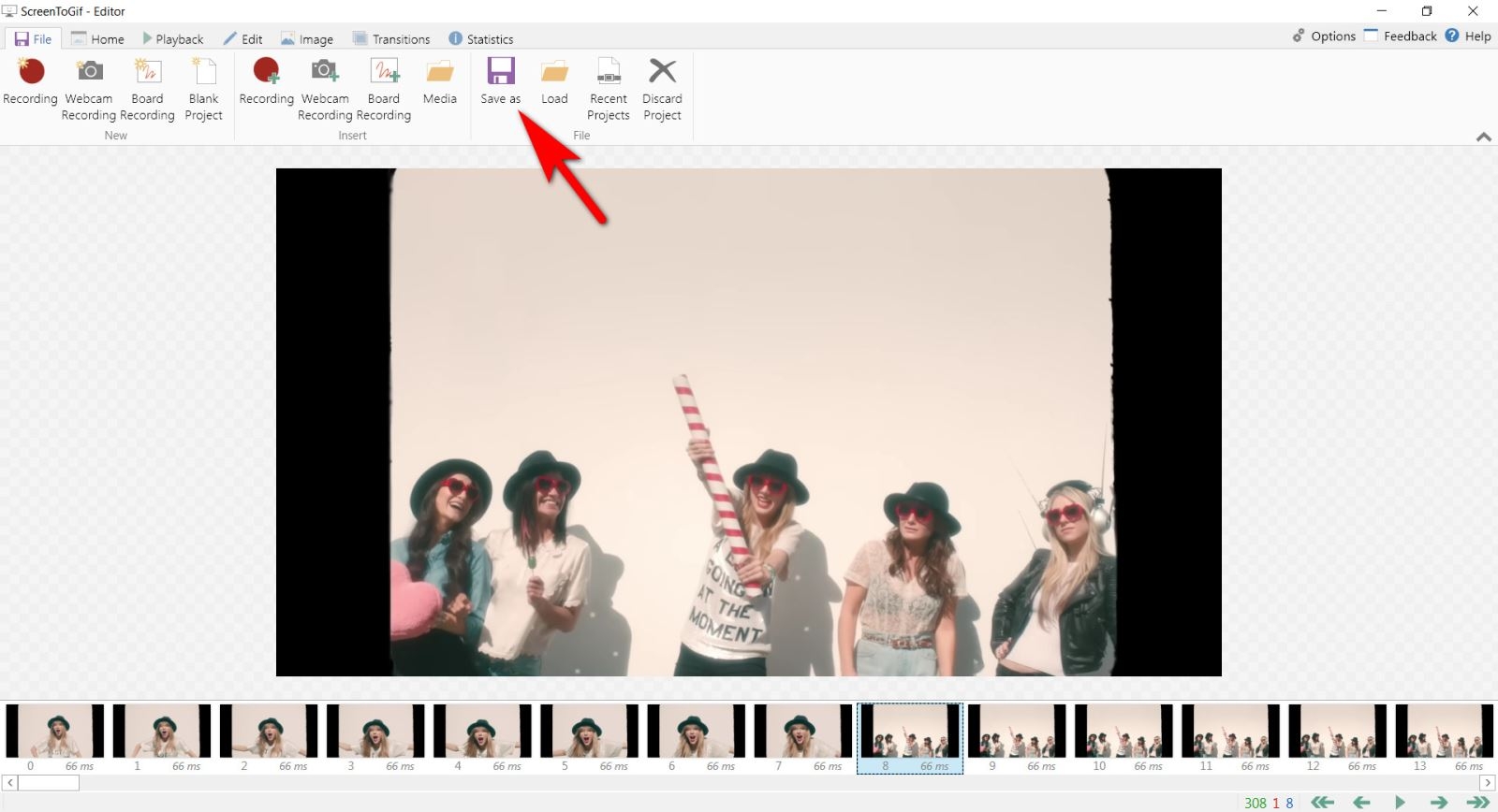 tạo ảnh gif từ video 48