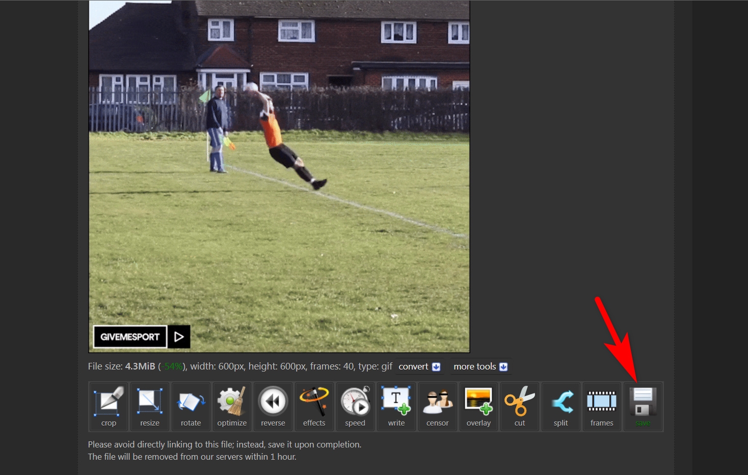 tạo ảnh gif từ video 30