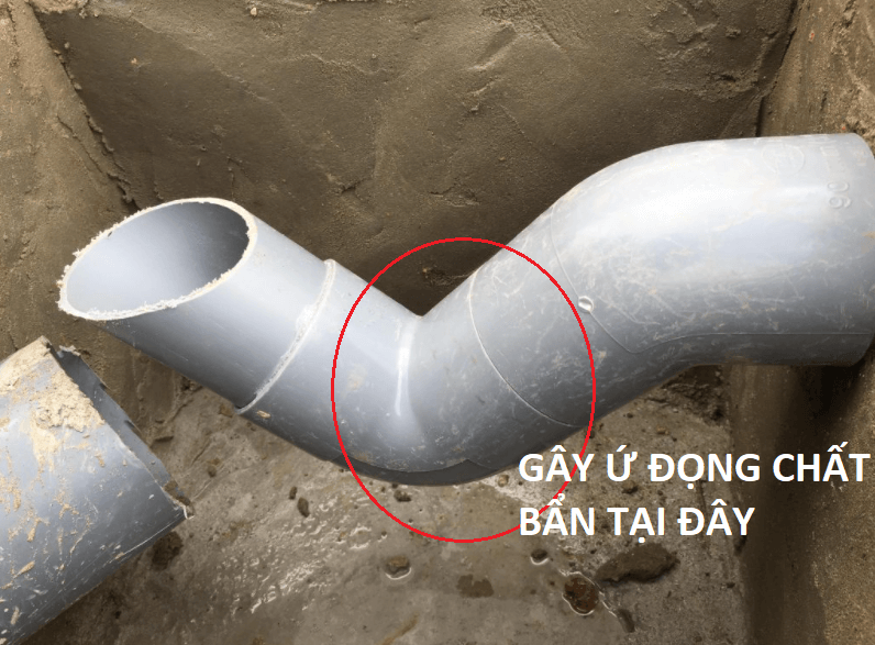 Cách lắp ống chặn mùi hôi cống cụ thể như thế nào? Nguyên nhân gây mùi hôi trong hệ thống cống 2