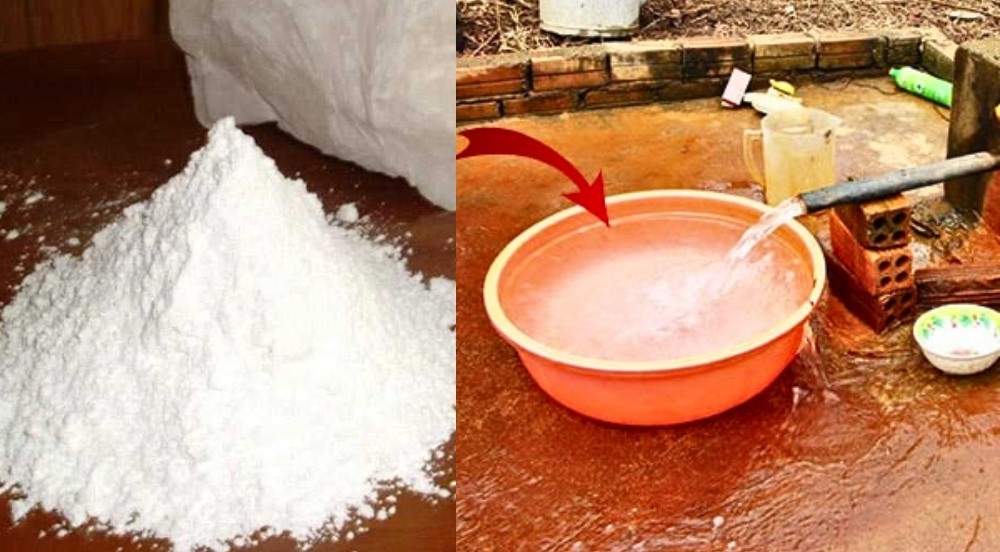 Sử dụng vôi để khử phèn