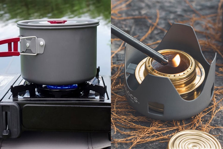 Nên dùng bếp ga mini hay bếp cồn