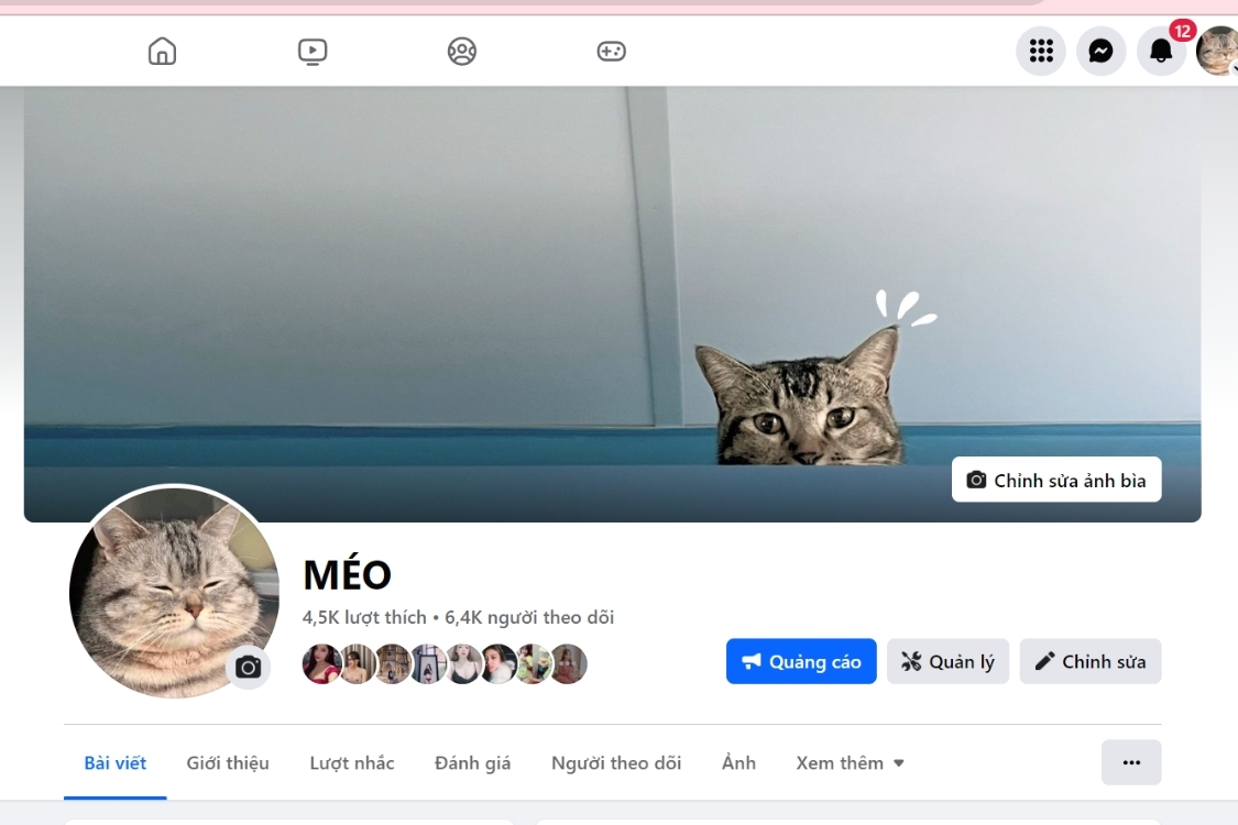 Kích thước ảnh đại diện fanpage Facebook