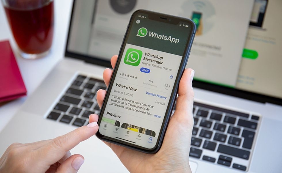 đăng nhập WhatsApp