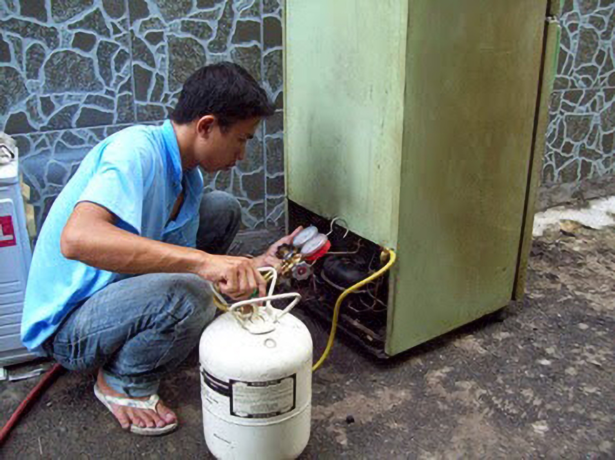 cách nạp gas R600A cho tủ lạnh - hình 5