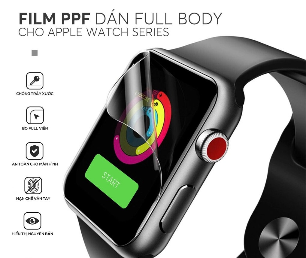 Miếng dán màn hình Apple Watch PPF