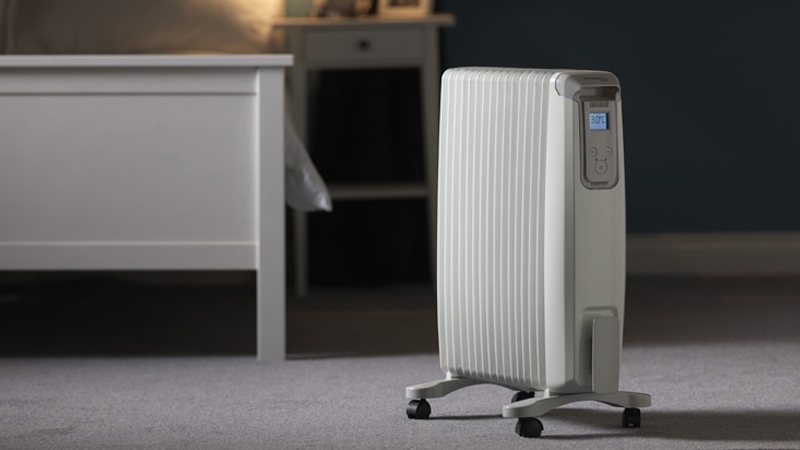 Không để máy sưởi ở gần các vật dễ cháy